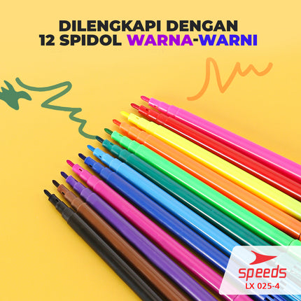 SPEEDS Meja Belajar Anak Meja Gambar Karakter Proyektor Mainan Edukasi Anak Belajar Mewarnai Melukis 025-4