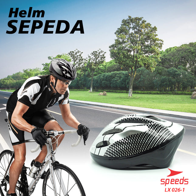 SPEEDS Helm Sepeda Cycling Unisex Helmet Pelindung Kepala untuk Pria / Wanita 026-1