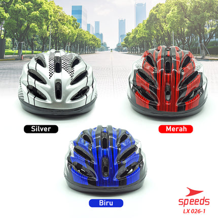 SPEEDS Helm Sepeda Cycling Unisex Helmet Pelindung Kepala untuk Pria / Wanita 026-1