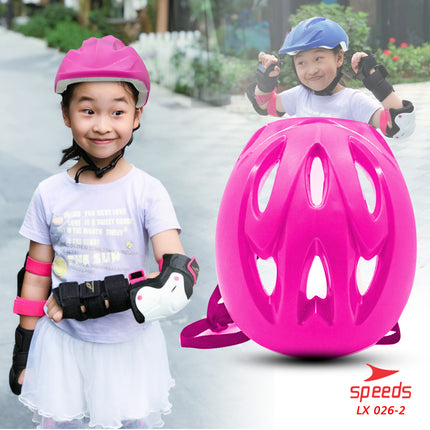 SPEEDS Helm Sepeda Anak untuk Skate board atau sepeda Ultra Ringan Untuk Keamanan 026-2