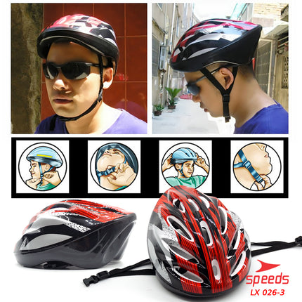 SPEEDS Helm Sepeda Gunung Balap Unisex Shockproof  026-3