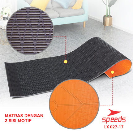 SPEEDS Matras Yoga Lipat Outdoor Duduk XPE Polos Olahraga Yoga Playmat Playmate Baby Tebal Karpet Camping Kasur Tidur Gunung 027-17