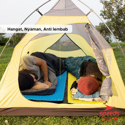 SPEEDS Matras Lipat Duduk XPE Polos Olahraga Yoga Playmat Playmate Tebal Karpet Outdoor Matras Camping Berstandar SNI 027-18