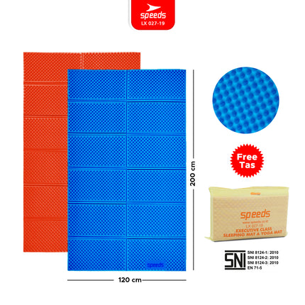 SPEEDS Foldable Mountain Camping Sitting Mat XPE Outdoor Carpet Plain Camping Mat Sports Yoga Thick Baby Playmat Playmate SNI Certified 027-19