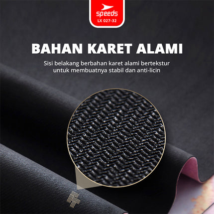 SPEEDS Alas Yoga Mat Karet Matras Yoga Senam Lantai Portabel Anti Air Slip Karpet Olahraga 027-32