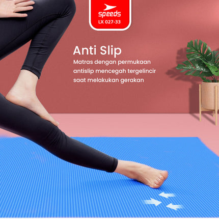 SPEEDS Yoga Mat 196x115x30mm Anti-Slip Thick Extra Large Yoga Mat Exercise Mat LX 027-33