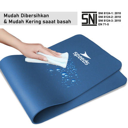 SPEEDS Matras Yoga Mat NBR Karpet Spons Tikar Alas Karpet 10MM Berstandar SNI 027-8