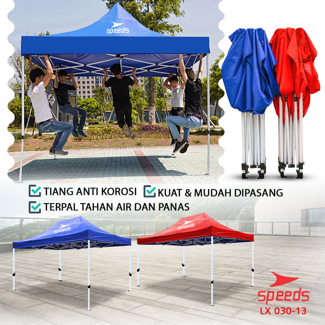 SPEEDS Tenda Bazar Lipat Ukuran 3 x 4,5M 030-13
