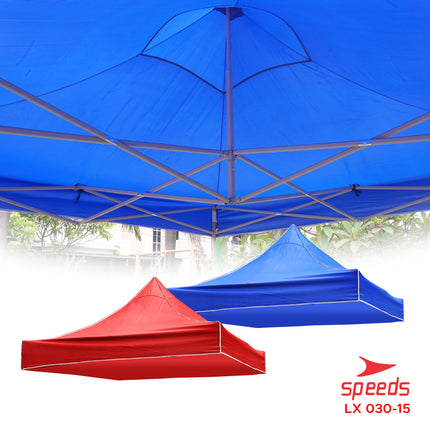 SPEEDS Atap Terpal Tenda Pameran Bazar Indoor Outdoor Ukuran 2.5x2.5m Tenda Lipat Tenda Jualan Kain Oxford 600D Waterproof 030-15