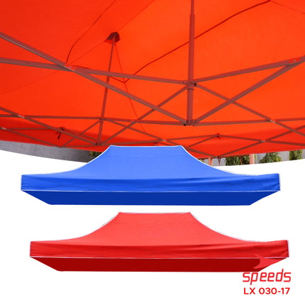 SPEEDS Atap Tenda Pameran Bazar Ukuran 3x4.5m Berbahan Kain Oxford 600D Waterproof 030-17