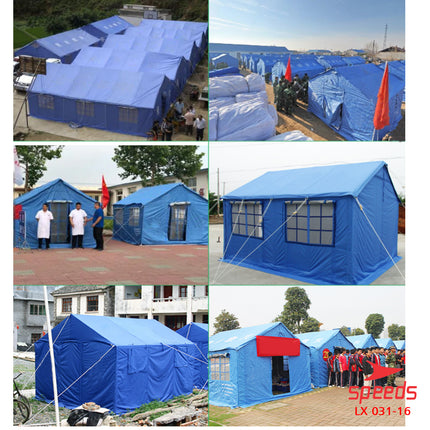 SPEEDS Tenda Komando 3x4m Tenda Barak Tenda Militer Serbaguna Tenda Regu Pramuka 031-16