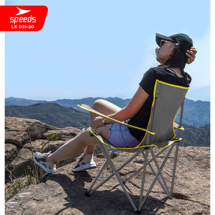 SPEEDS Kursi Lipat Pancing Camping Fishing Folding Chair Camping Piknik Keluarga Outdoor 031-20
