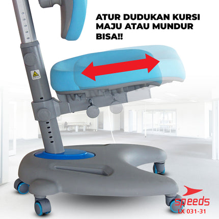 SPEEDS Kursi Anak Kaki Huruf U 031-31