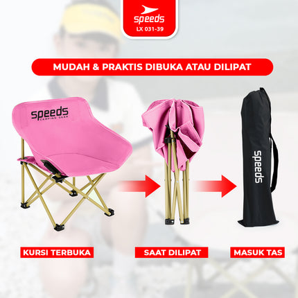 SPEEDS Kursi Bulat Lipat Anak 031-39