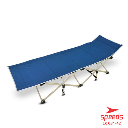SPEEDS Folding Bed Camping Bed Portable Bed Cross Leg Indoor Outdoor 031-42