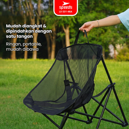 SPEEDS Kursi Lipat Moon Chair Jaring 031-46A