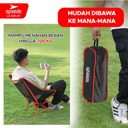 SPEEDS Kursi Lipat Jaring 031-47