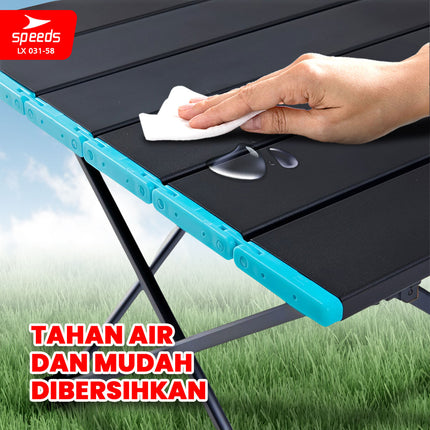 SPEEDS Meja Lipat Camping Indoor Outdoor Portabel Folding Table Aluminium 031-58