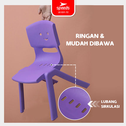 SPEEDS Kursi Anak Warna Warni 031-72