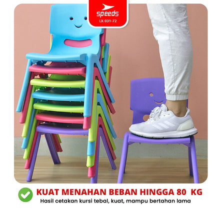 SPEEDS Kursi Anak Warna Warni 031-72