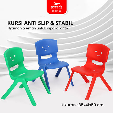 SPEEDS Kursi Anak Warna Warni 031-72