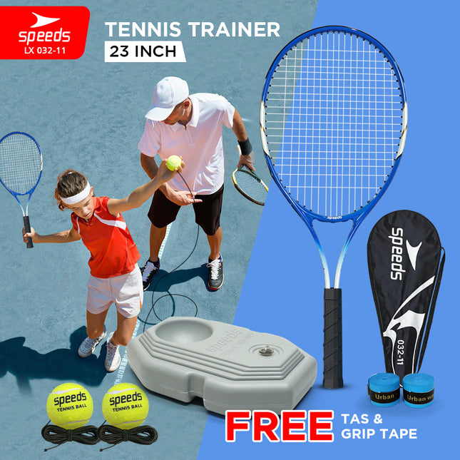 SPEEDS Raket Tennis Set Bola Raket Tenis Latihan Tenis Tennis Trainner Training Toll Exercise Alat Olahraga Tennis 032-11