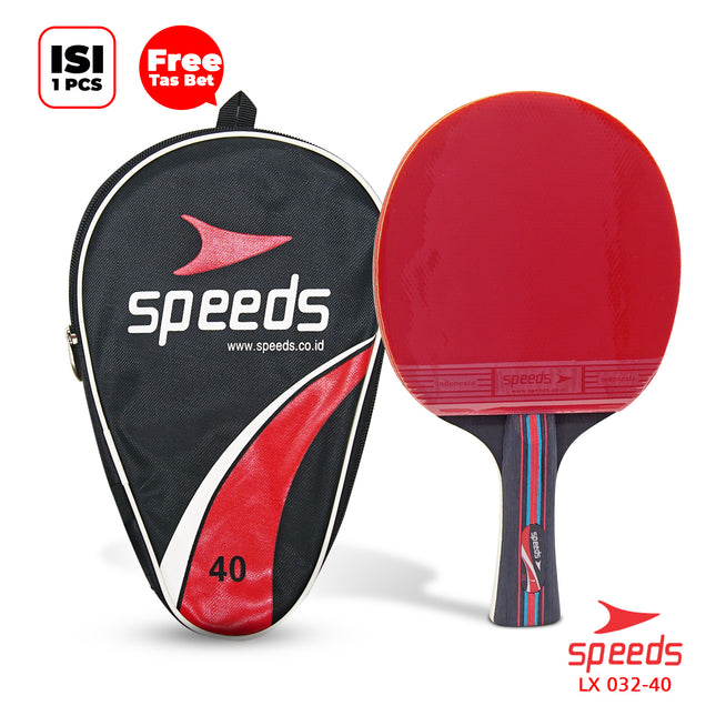 SPEEDS Bet Tennis Meja PIngpong Bola PIngpong  Premium Kayu Berkualitas 032-40