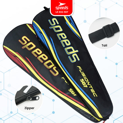 SPEEDS Raket Badminton Raket Racket Bulu Tangkis Outdoor Original Pertandingan 032-507