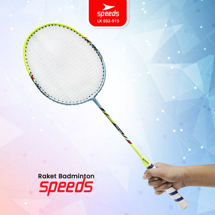 SPEEDS Raket Badminton Original Bulu Tangkis Racket Olahraga Pertandingan 032-515