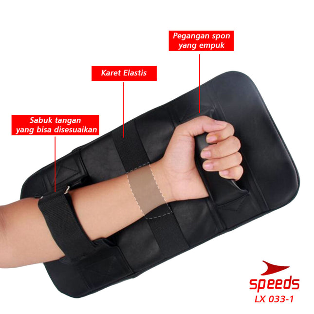 SPEEDS Foot Target Pad Boxing Muaythai Taekwondo Karate Aksesoris Olahraga Bela Diri Samsak 033-1