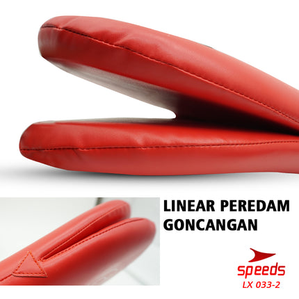 SPEEDS Double Target Taekwondo Foot Target Alat Latihan Taekwondo Target Pukul Original 033-2