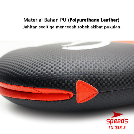 SPEEDS Double Shoot Taekwondo Foot Target Alat Latihan Taekwondo Target Pukul Original Impor 033-3