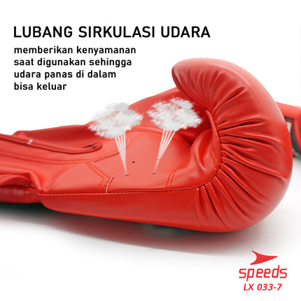SPEEDS Boxing Gloves Sarung Tinju Twins MMA Muay Thai / Boxing Gloves Sports Punch Training 033-7