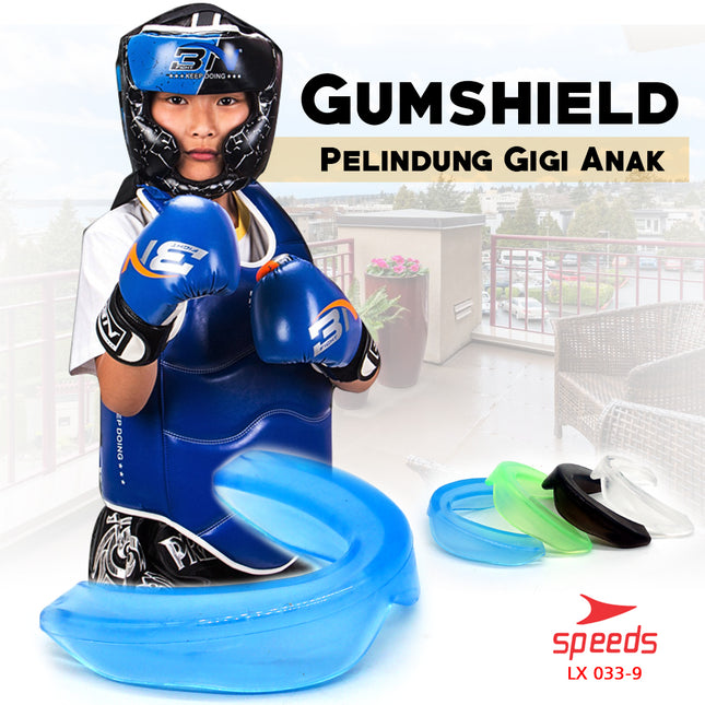 SPEEDS Gumshield Pelindung Gigi Anak Karate Tinju Boxing Mouthguard Olahraga Muaythai 033-9