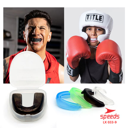 SPEEDS Gumshield Pelindung Gigi Anak Karate Tinju Boxing Mouthguard Olahraga Muaythai 033-9