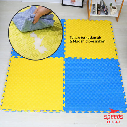 SPEEDS Matras Eva Beladiri Matras Arena Silat Matras Boxing Samsak Karate Taekwondo Matras Puzzle Alas Lantai 034-1