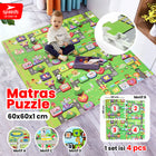 SPEEDS Evamat Mat 60x60cm Puzzle Mat Puzzle Carpet Evamat Floor Mat Protection Mat 034-14