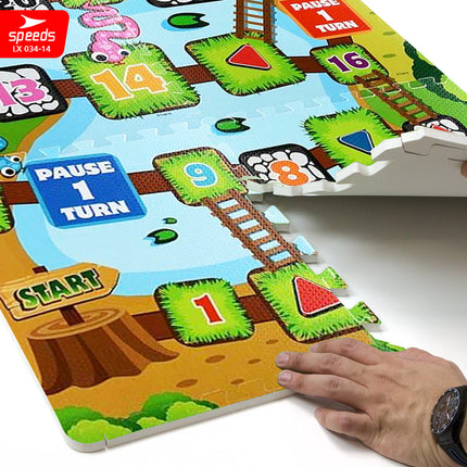 SPEEDS Evamat Mat 60x60cm Puzzle Mat Puzzle Carpet Evamat Floor Mat Protection Mat 034-14