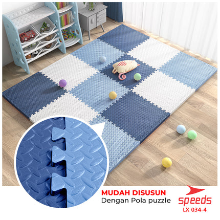 SPEEDS Matras EVA mat 30x30cm 10mm Matras Puzzle Anak Evamat Empuk Soft 034-4