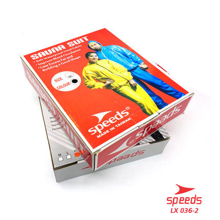 SPEEDS Baju Sauna Sauna Suit Jas Celana Keringat Olahraga Tebal Panas Untuk Olahraga 036-2