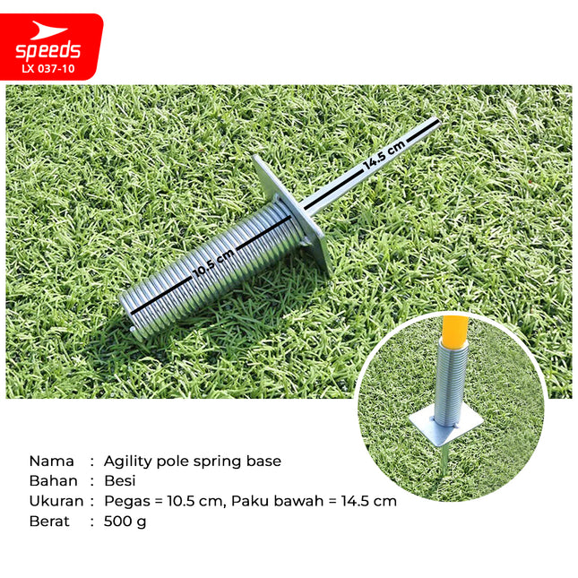 SPEEDS Stick Base Pegas Penahan Stik Tongkat Kelincahan Agility Training Spring Base 037-10