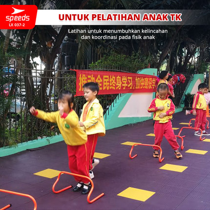 SPEEDS Hurdle Alat Melatih Reflek Dan Lompatan Alat Latih Sepak Bola Atlit Traning 037-2