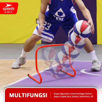 SPEEDS Hurdle Alat Melatih Reflek Dan Lompatan Alat Latih Sepak Bola Atlit Traning 037-3