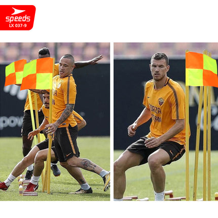 SPEEDS Bendera Sudut Lapangan Olahraga Sepak Bola Corner Flag Soccer Bendera Sepak Pojok 037-9