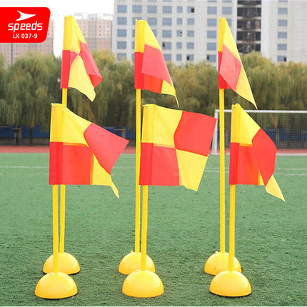 SPEEDS Bendera Sudut Lapangan Olahraga Sepak Bola Corner Flag Soccer Bendera Sepak Pojok 037-9