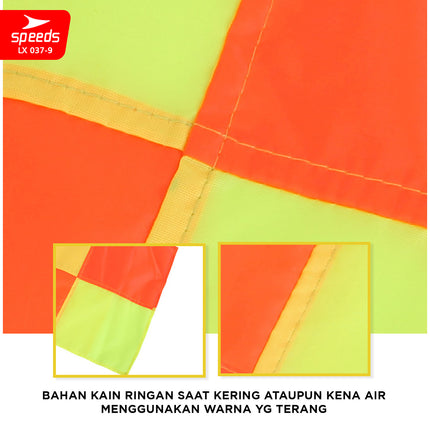 SPEEDS Bendera Sudut Lapangan Olahraga Sepak Bola Corner Flag Soccer Bendera Sepak Pojok 037-9