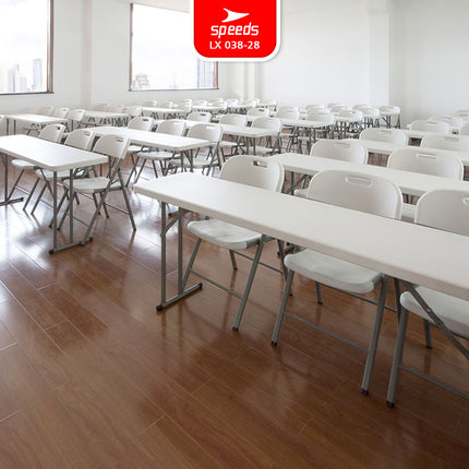 SPEEDS Meja Lipat Plastik 180x45x74cm 038-28