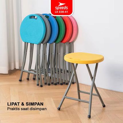 SPEEDS Kursi Lipat Bangku Lipat 30x27x46cm 038-41
