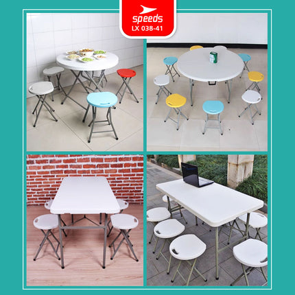 SPEEDS Kursi Lipat Bangku Lipat 30x27x46cm 038-41