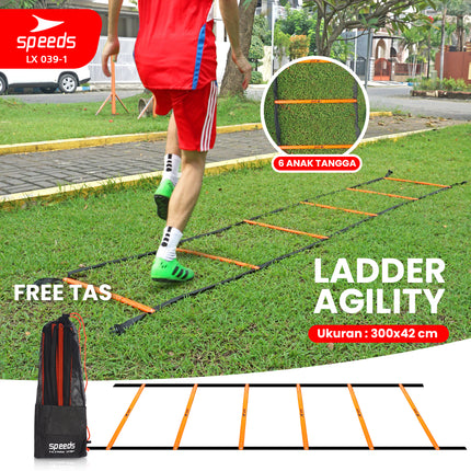 SPEEDS Agility Ladder Drills Training 3m 039-1